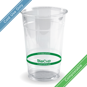 600ml (96mm) Clear BioCup 1000/Carton