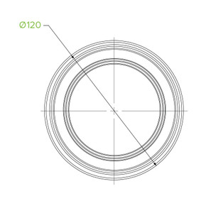 700ml (121mm) Clear BioBowl 500/Carton