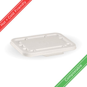 500ml & 600ml White BioCane Takeaway Lid 500/Carton B-LBL-W-SMALL-PF BioPak 500ml & 600ml White BioCane Takeaway Lid 500/Carton B-LBL-W-SMALL-PF BioPak