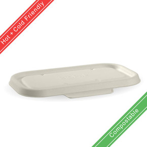 750 & 1,000ml White BioCane Takeaway Lid 500/Carton B-LBL-W-PF BioPak 750 & 1,000ml White BioCane Takeaway Lid 500/Carton B-LBL-W-PF BioPak