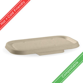 750 & 1,000ml Natural BioCane Takeaway Lid 500/Carton B-LBL-N-PF BioPak 750 & 1,000ml Natural BioCane Takeaway Lid 500/Carton B-LBL-N-PF BioPak