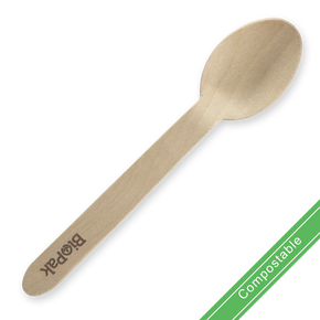 16cm Wood Spoon 1000/Carton