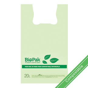 20L BioPlastic Carry Bag 1000/Carton