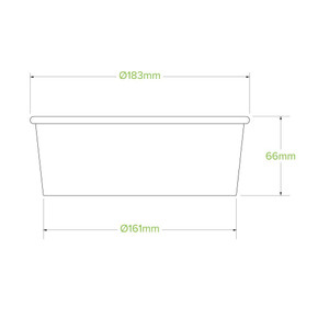 1,300ml (184mm) Extra Large Kraft BioBowl 200/Carton BB-BL-EXTRA-LARGE BioPak 1,300ml (184mm) Extra Large Kraft BioBowl 200/Carton BB-BL-EXTRA-LARGE BioPak