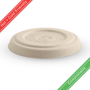 60ml (69mm) Natural Sugarcane Base Sauce Container Lid 1000/Carton B-SCL-60-N BioPak 60ml (69mm) Natural Sugarcane Base Sauce Container Lid 1000/Carton B-SCL-60-N BioPak