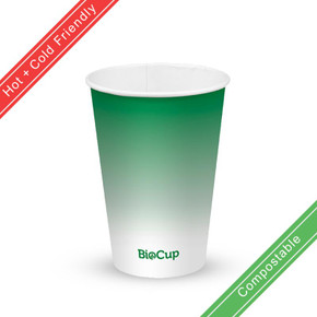 420ml / 14oz (90mm) Green Cold Paper BioCup 1000/Carton BCC-14-G BioPak 420ml / 14oz (90mm) Green Cold Paper BioCup 1000/Carton BCC-14-G BioPak