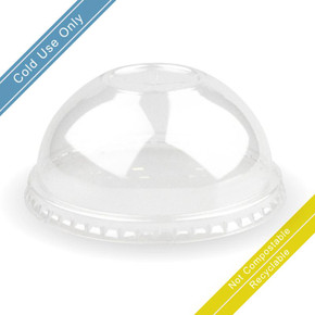105mm Cold Paper BioCup PET Dome Lid 1000/Carton BCL-105C-PET-D BioPak 105mm Cold Paper BioCup PET Dome Lid 1000/Carton BCL-105C-PET-D BioPak