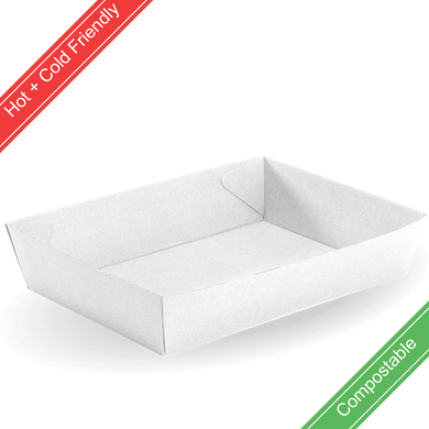 Tray #5 BioBoard White Tray 100/Carton