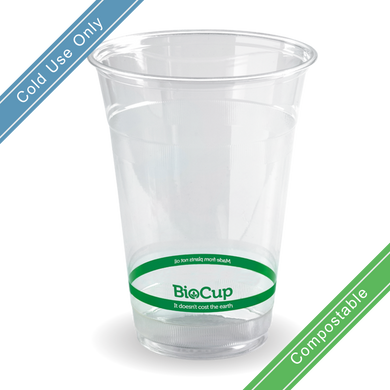 500ml (96mm) Clear BioCup 1000/Carton