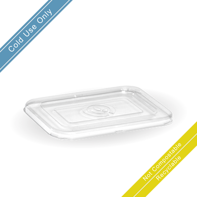 500ml & 600ml Clear PET Takeaway Lid 500/Carton