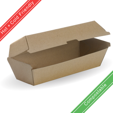 Hot Dog BioBoard Box 400/Carton