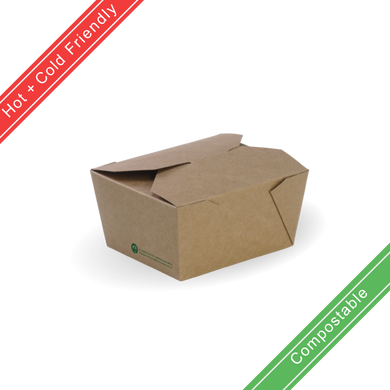 Small BioBoard Lunch Box 200/Carton
