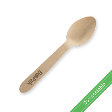 10cm Wood Tea Spoon 2000/Carton