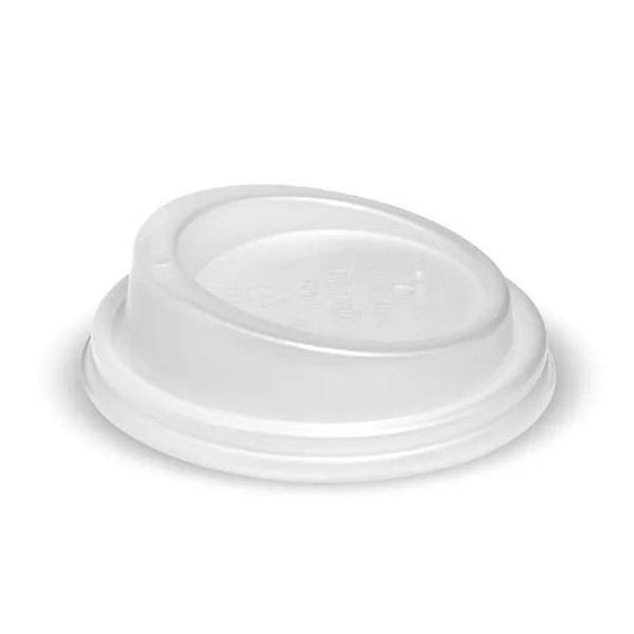 80mm White PLA BioCup Lid 1000/Carton 80mm White PLA BioCup Lid 1000/Carton