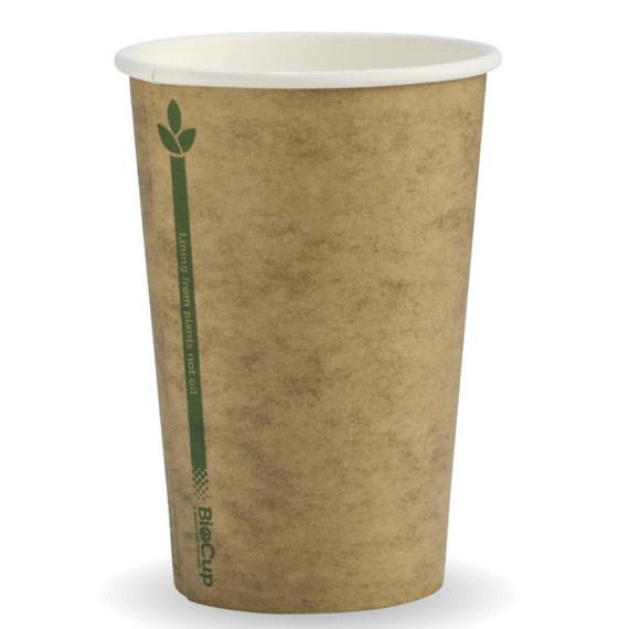 320ml / 10oz (80mm) Single Wall Kraft Brown BioCup 1000/Carton BCK-10-GL BioPak