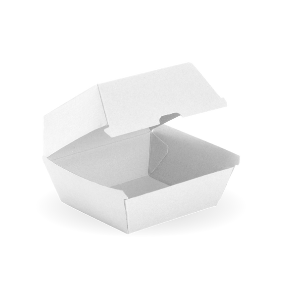 Large Burger BioBoard White Box 150/carton