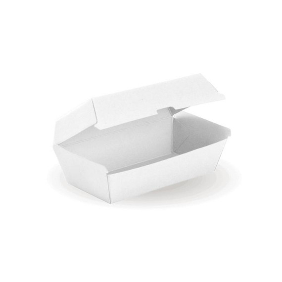 Regular Snack BioBoard White Box 200/Carton BB-SNACK BOX REGULAR-W BioPak