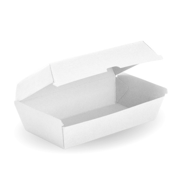 Large Snack BioBoard White Box 200/Carton
