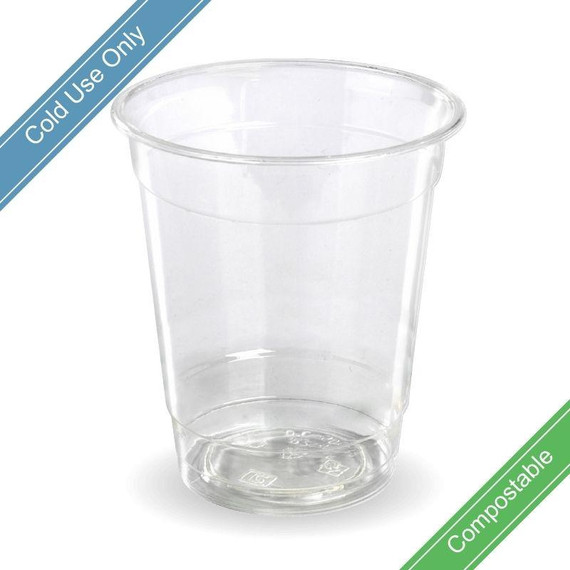 250ml Clear Unbranded BioCup 2000/Carton R-250-C BioPak