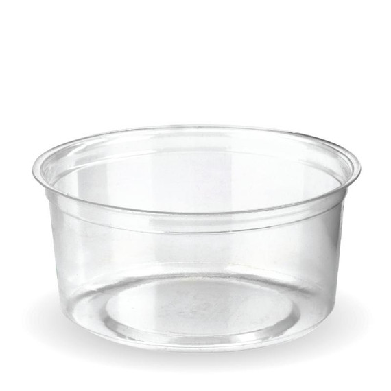 360ml (121mm) Unbranded Clear BioBowl 500/Carton P-360-C BioPak