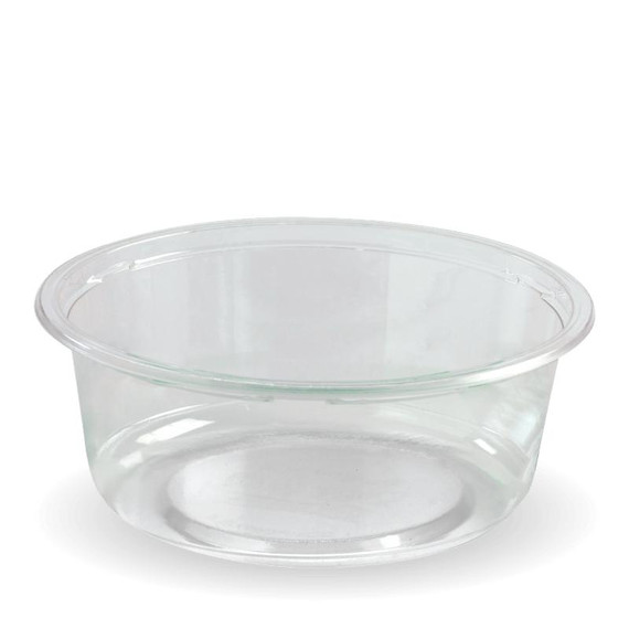 600ml (143mm) Wide Unbranded Clear BioBowl 600/Carton 600ml (143mm) Wide Unbranded Clear BioBowl 600/Carton