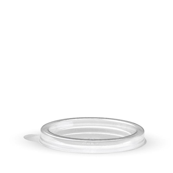 55mm 30ml PET Sauce BioCup Lid 1000/Carton B-SCL-30-RPET BioPak