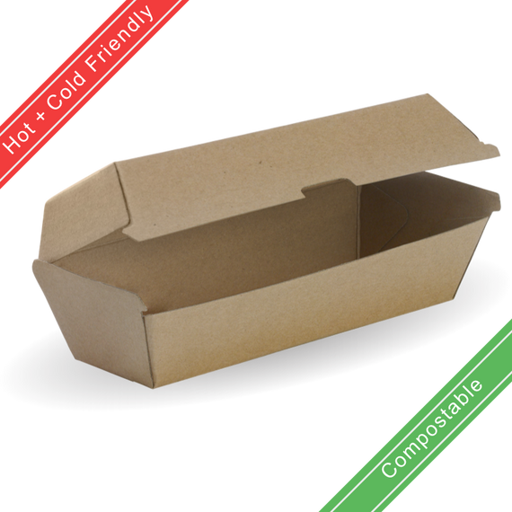 Hot Dog BioBoard Box 400/Carton