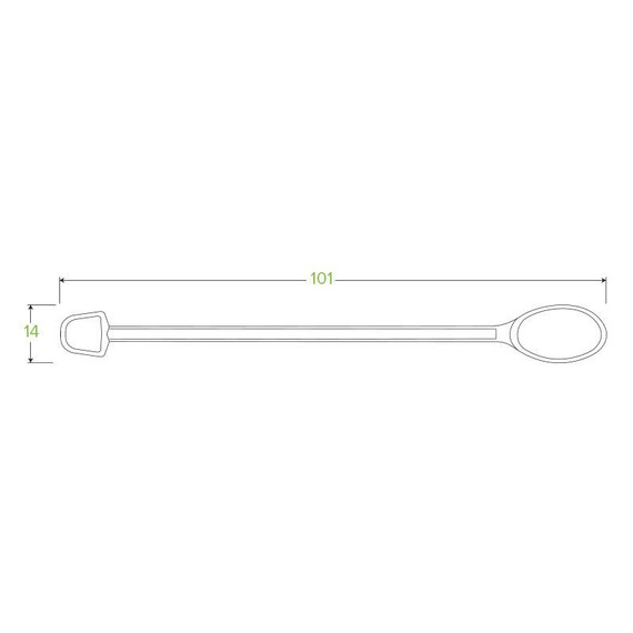 13cm / 5" PLA Stirrer 3000/Carton 13cm / 5" PLA Stirrer 3000/Carton