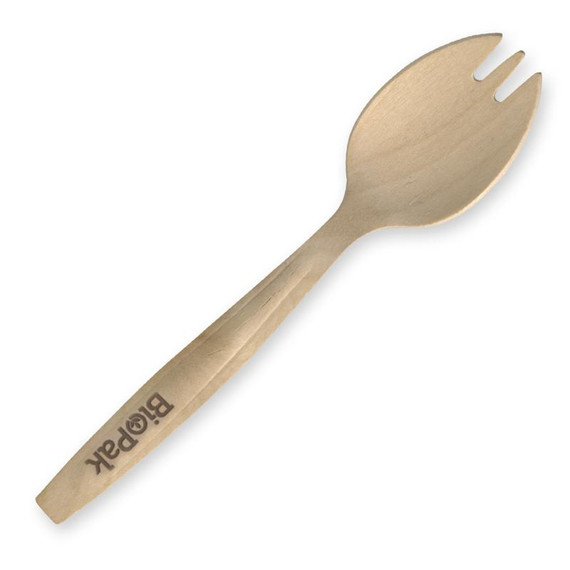 16cm Wood Spork 1000/Carton 16cm Wood Spork 1000/Carton
