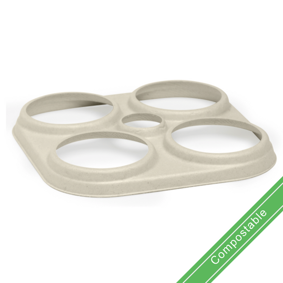 4-Pack BioCane Beer Ring Holder 1000/Carton