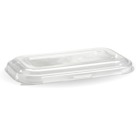 750 & 1,000ml Clear PLA Takeaway Lid 500/Carton B-LBL-PLA(D) BioPak