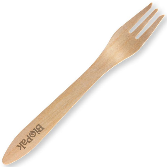 19cm Coated Wood Fork 1000/Carton 19cm Coated Wood Fork 1000/Carton