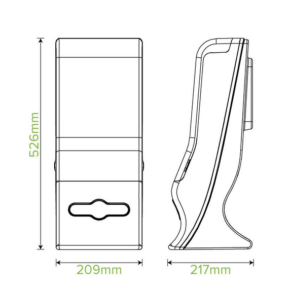 Large Single Saver BioDispenser Table Top 4/Carton Large Single Saver BioDispenser Table Top 4/Carton