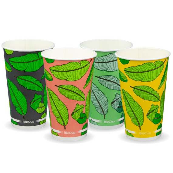 510ml / 16oz (90mm) Cold Paper BioCup 1000/Carton BCC-16 BioPak