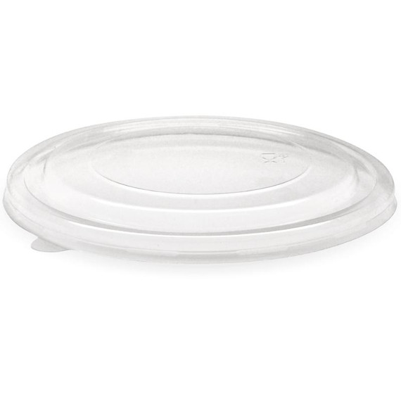 1,300ml (184mm) Kraft BioBowl PLA Lid 200/Carton BB-BLL-184-PLA BioPak
