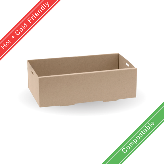 Extra Small Bioboard Catering Tray Bases 100/Carton