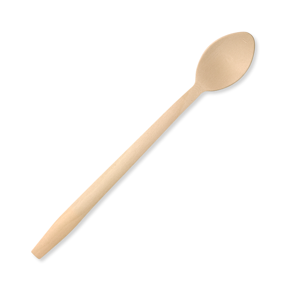 20cm Tall Wood Teaspoon 1000/Carton