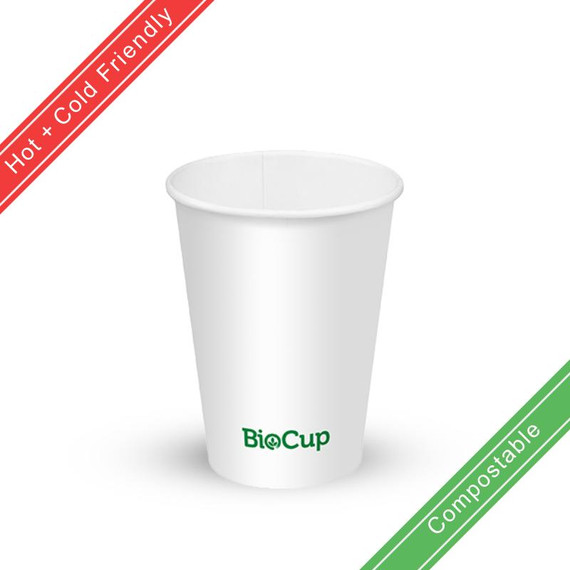 200ml / 6oz (73mm) Cold Paper Water BioCup 1000/Carton 200ml / 6oz (73mm) Cold Paper Water BioCup 1000/Carton