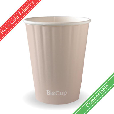 390ml / 12oz (90mm) Leaf Double Wall BioCup