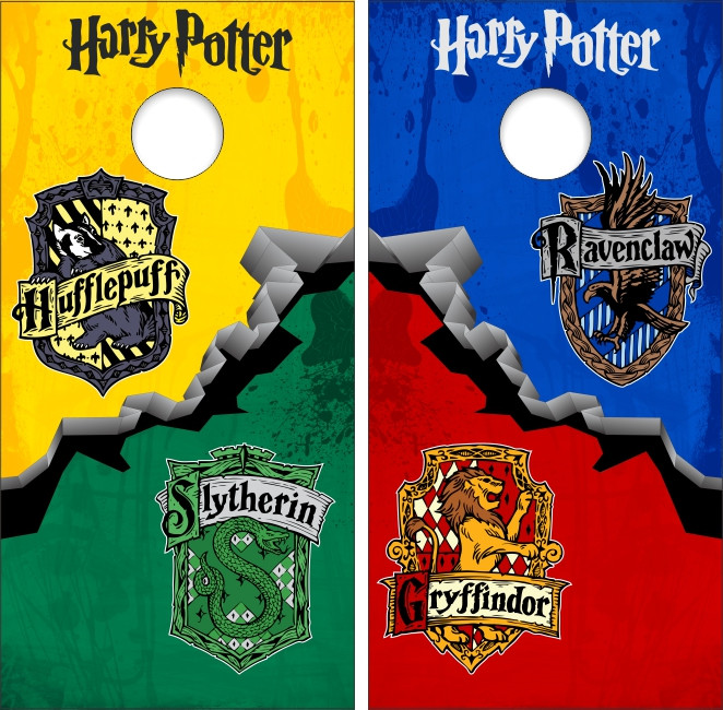 Harry Potter Version 13 Cornhole Wraps - Set of 2 - Custom