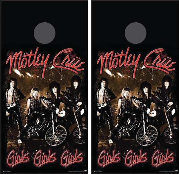Motley Crue Cornhole Set with Bags - Custom Cornhole, LLC