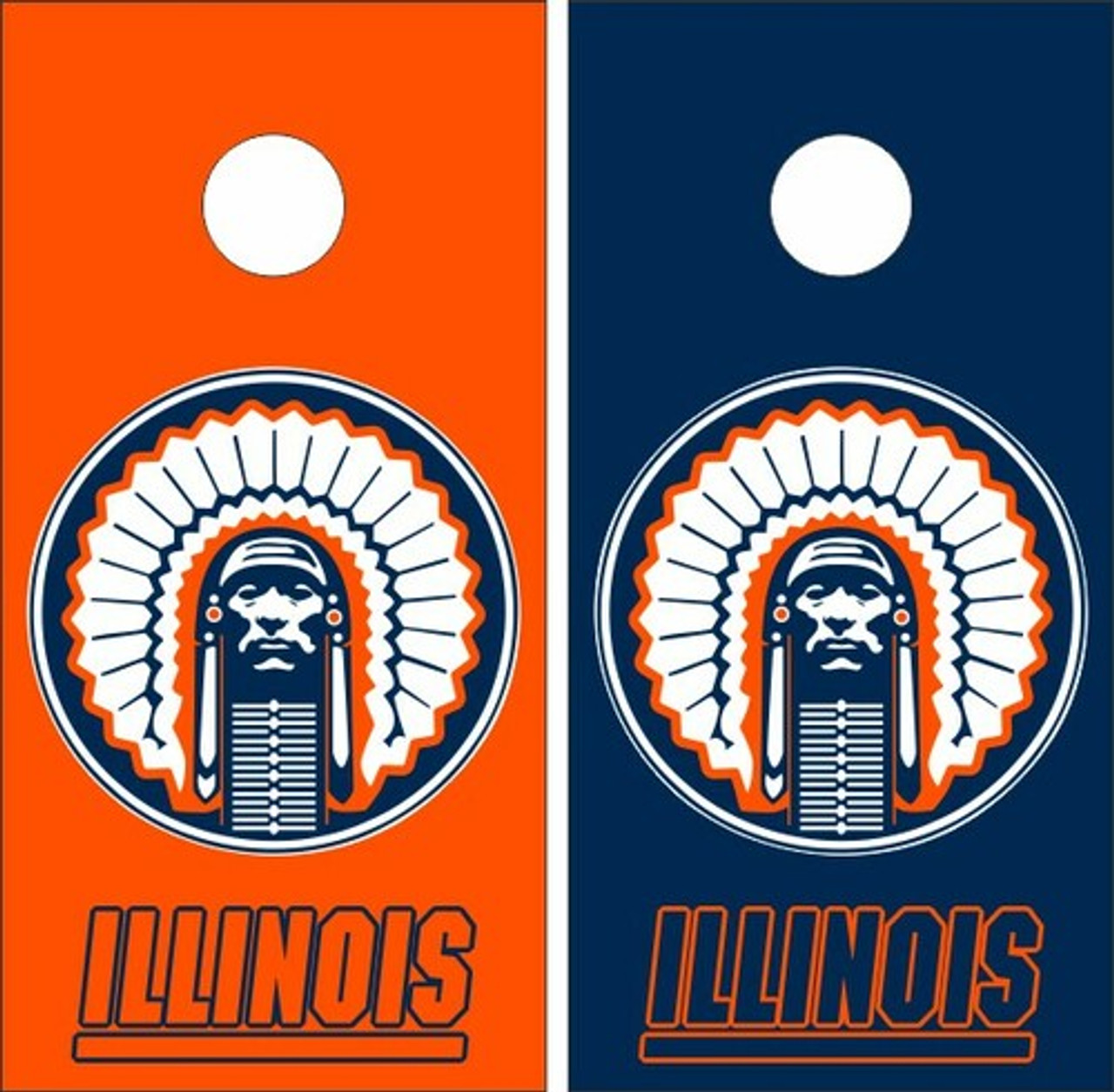 Illinois Fighting Illini: Dual Logos - Cork Note Board - The Fan-Brand –  Fathead