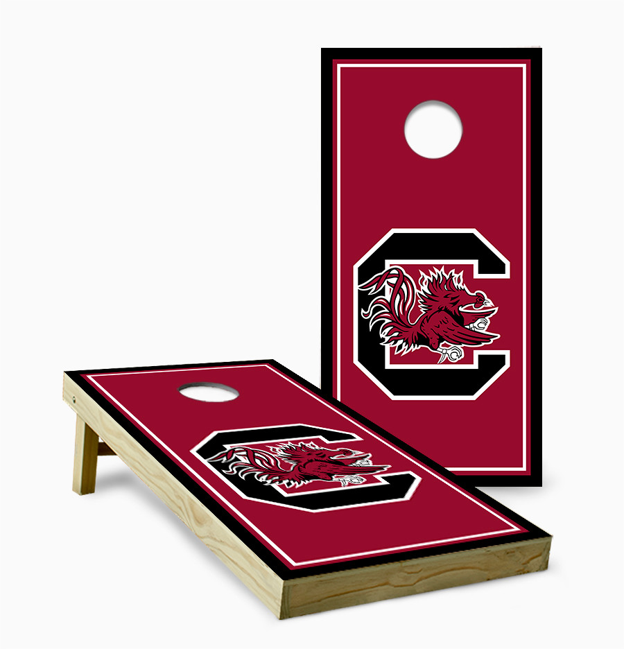 South Carolina Gamecocks Version 7 Cornhole Set with Bags - Custom