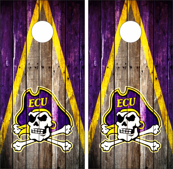 East Carolina ECU Pirates Version 4 Cornhole Set with Bags