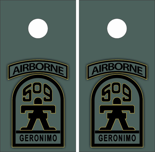 U.S. Army Airborne Tab Vinyl Decal – Wall Window Cornhole Sticker – Military