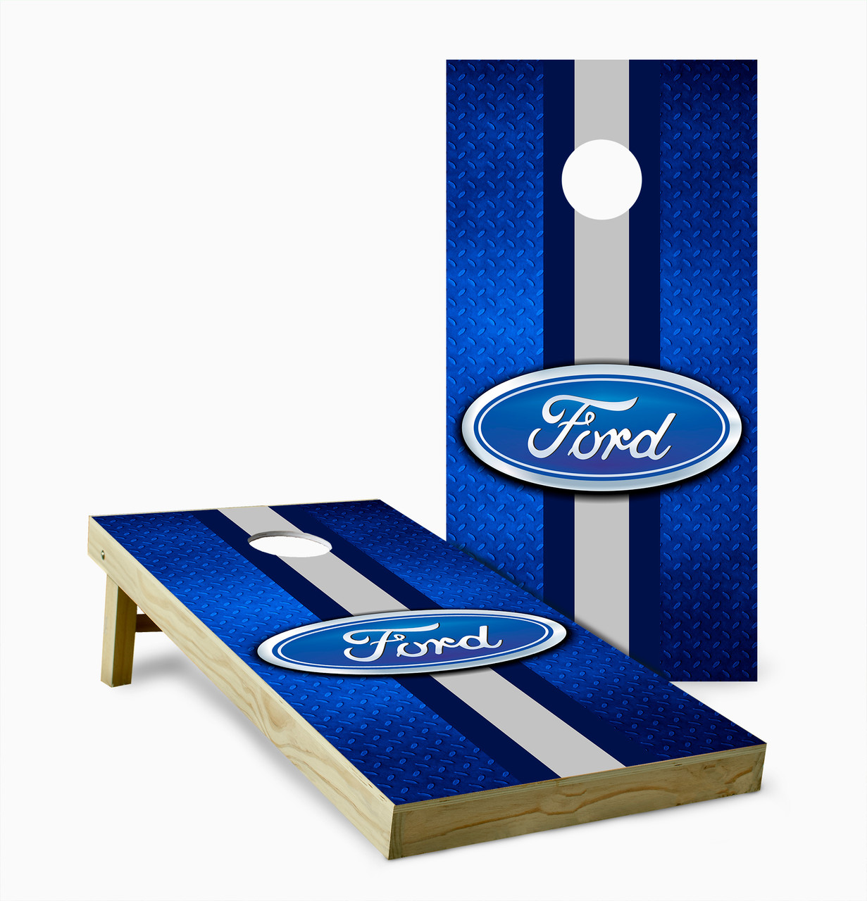 Ford Cornhole Set with Bags - Custom Cornhole, LLC