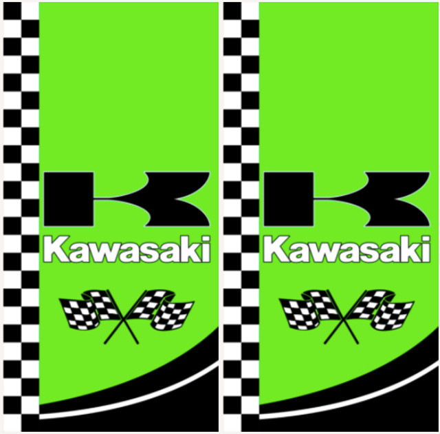 Kawasaki Cornhole Set with Bags - Custom Cornhole, LLC