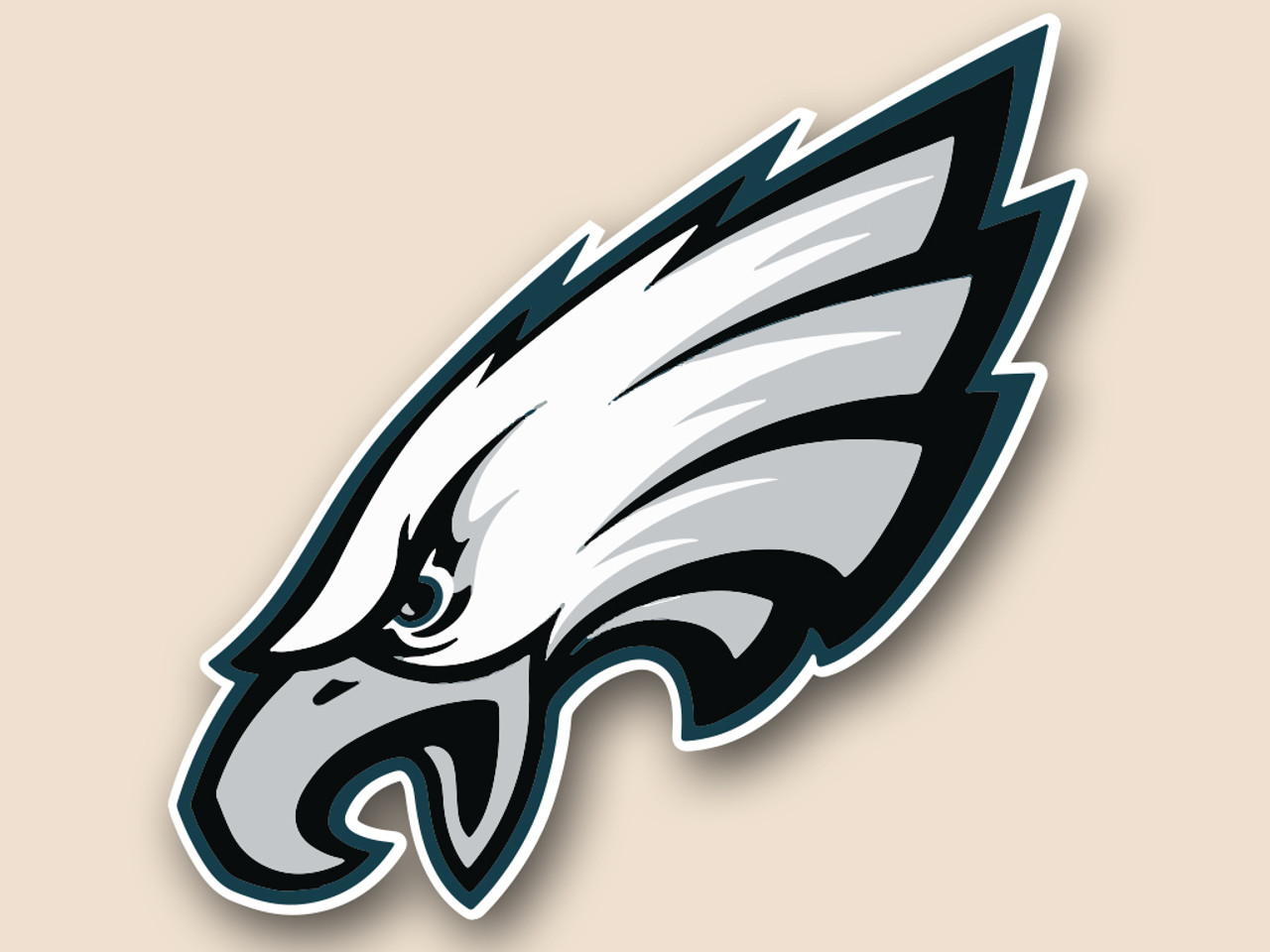 Philadelphia Eagles Cornhole Decal Custom Cornhole, LLC
