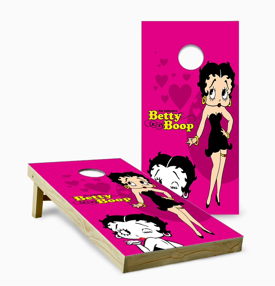 Betty Boop Version 3 Cornhole Set with Bags - Custom Cornhole, LLC