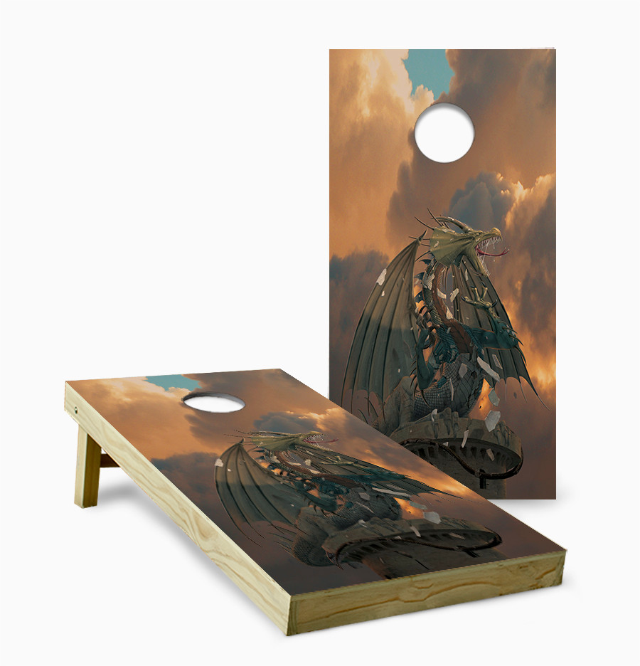 The Awakening Cornhole Set with Bags - Custom Cornhole, LLC